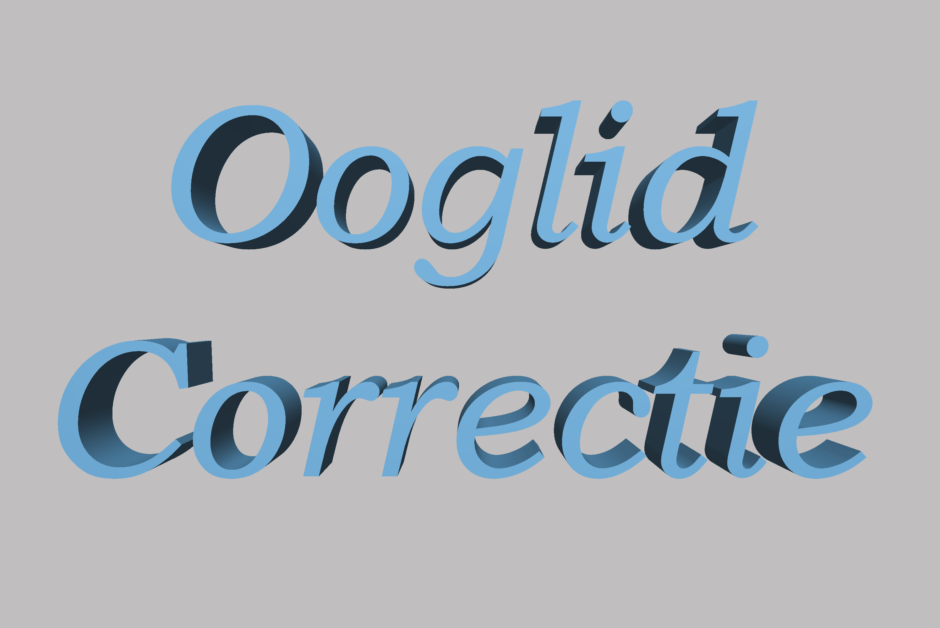 Ooglid Correctie